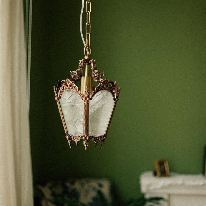 Antique Empire Pendant Lamp 9.1"