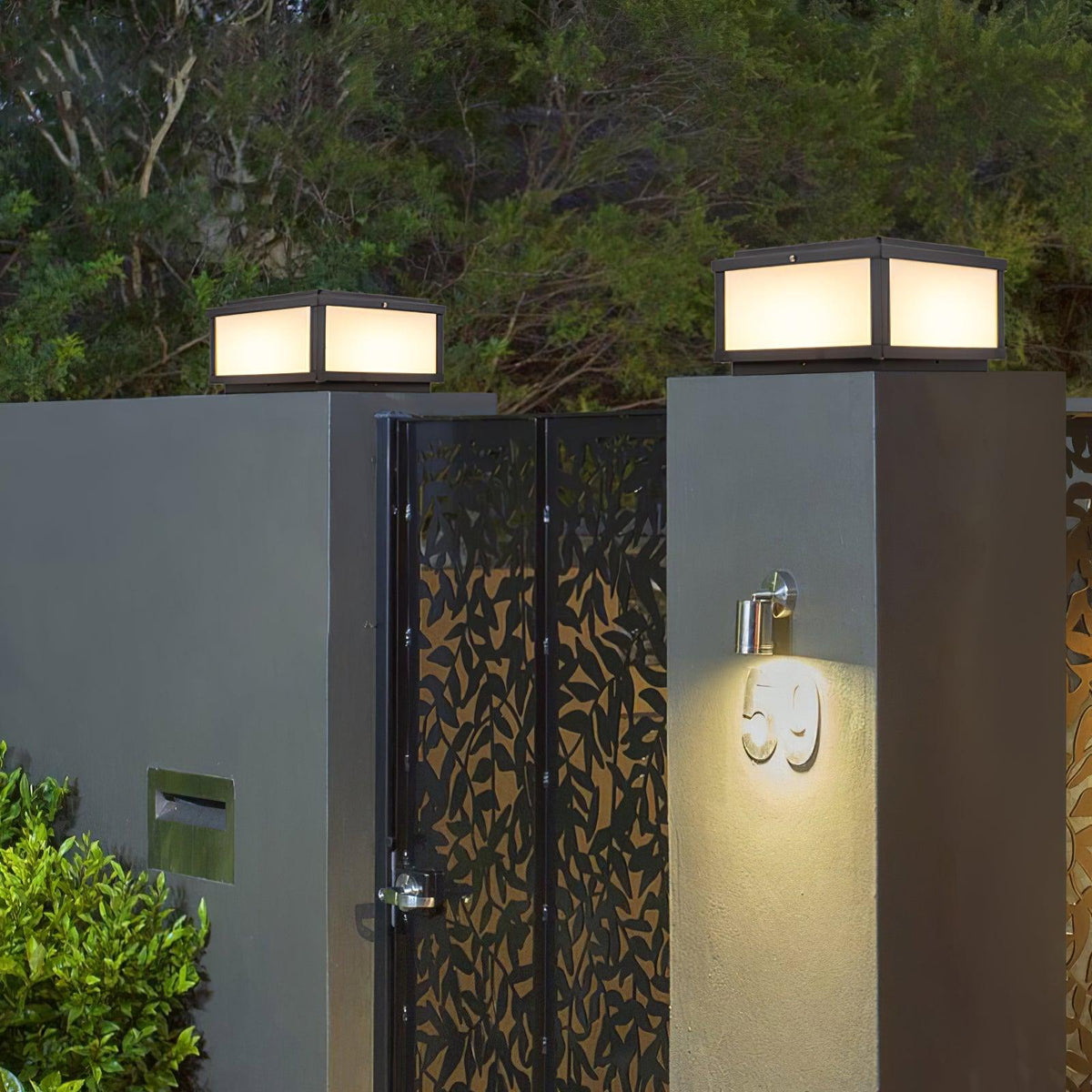 Anvia Outdoor Post Light 15.7"