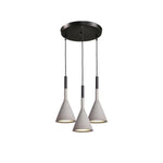 Conical Concrete Pendant Light