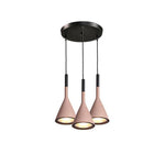 Conical Concrete Pendant Light