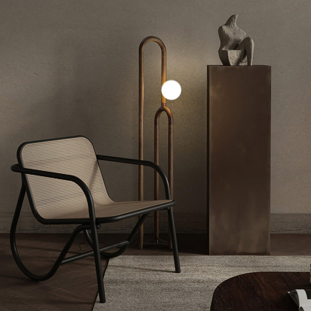 Arc N Floor Lamp 8.7"