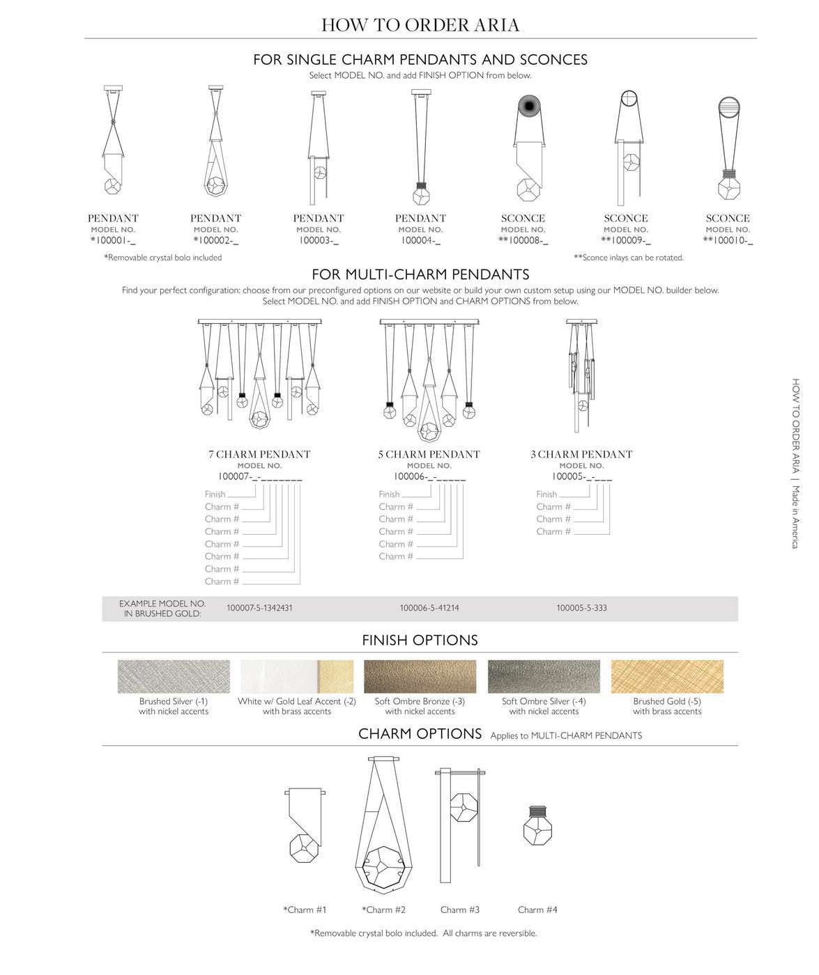 ARIA 10.25" W Round Pendant