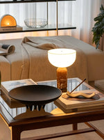 Arno Sphere Marble Table Lamp