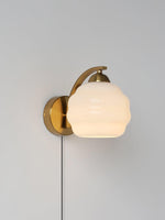 Art Deco Plug-in Wall Lamp