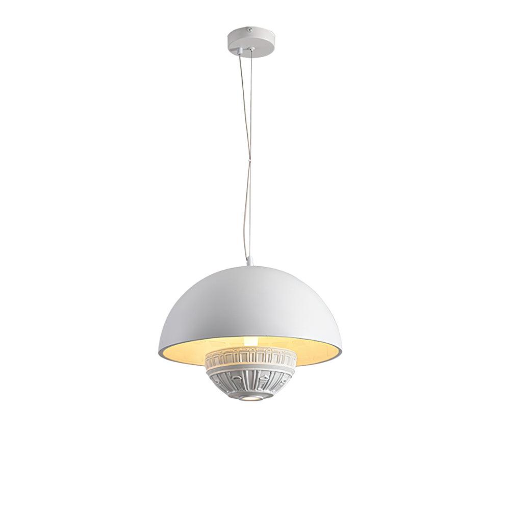 Art Flying Saucer Pendant Lamp 13.8"
