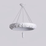 Artistic Carved Chandelier