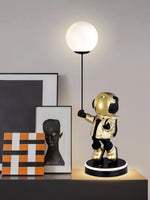 Astronaut and Planet Lamp