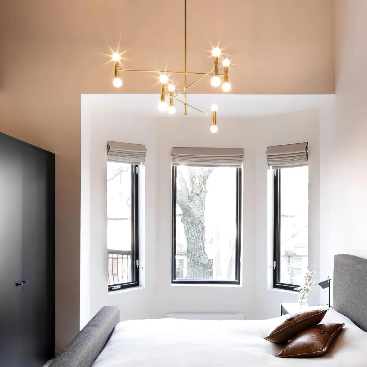 Atomium Chandelier 33.5"