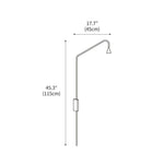 Svarna Wall Lamp 17.7″