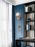 Ava Brass Wall Lamp