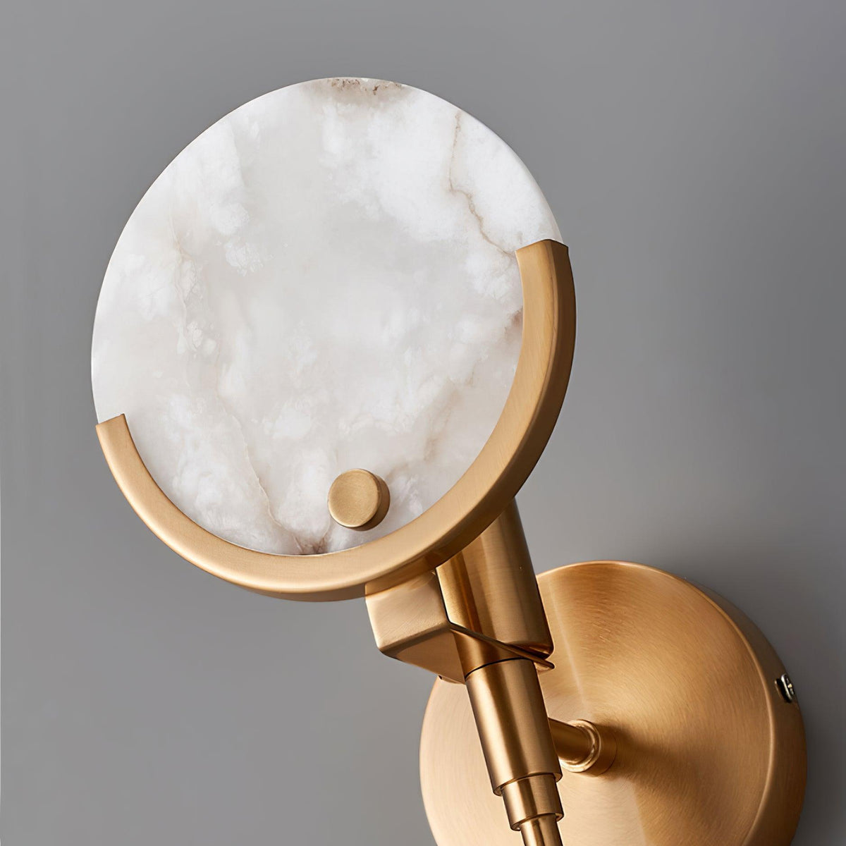 Ava Brass Wall Lamp