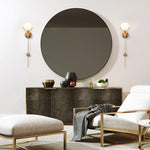 Ava Brass Wall Lamp