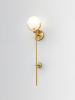 Ava Brass Wall Lamp