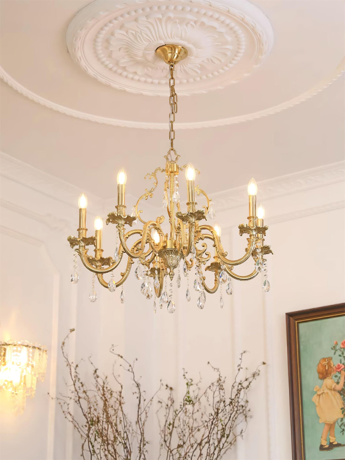 Barret Light Crystal Classic Traditional Chandelier