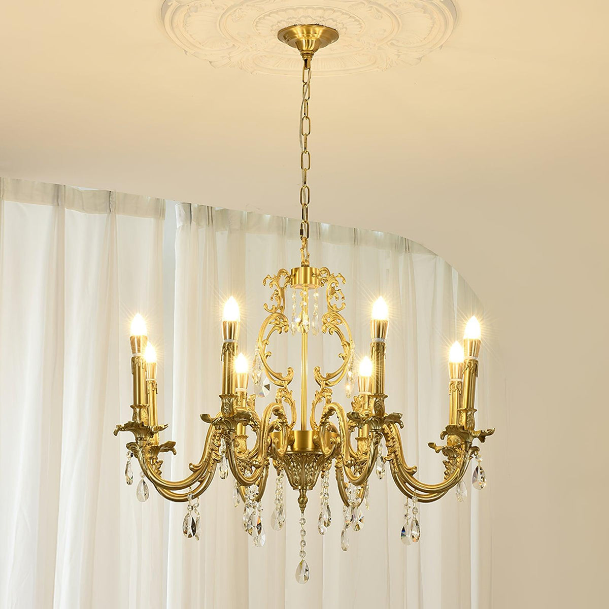 Barret Light Crystal Classic Traditional Chandelier