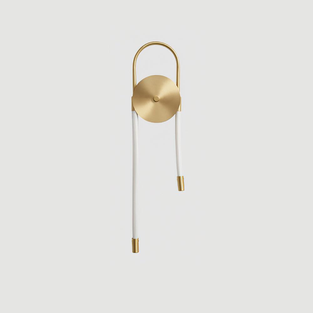 Bead Cascade Loop Wall Lamp