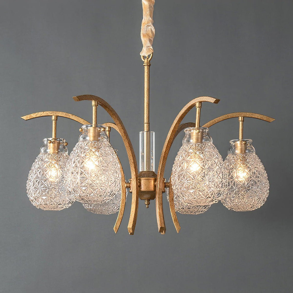 Big Flower Bag Chandelier 25.2"