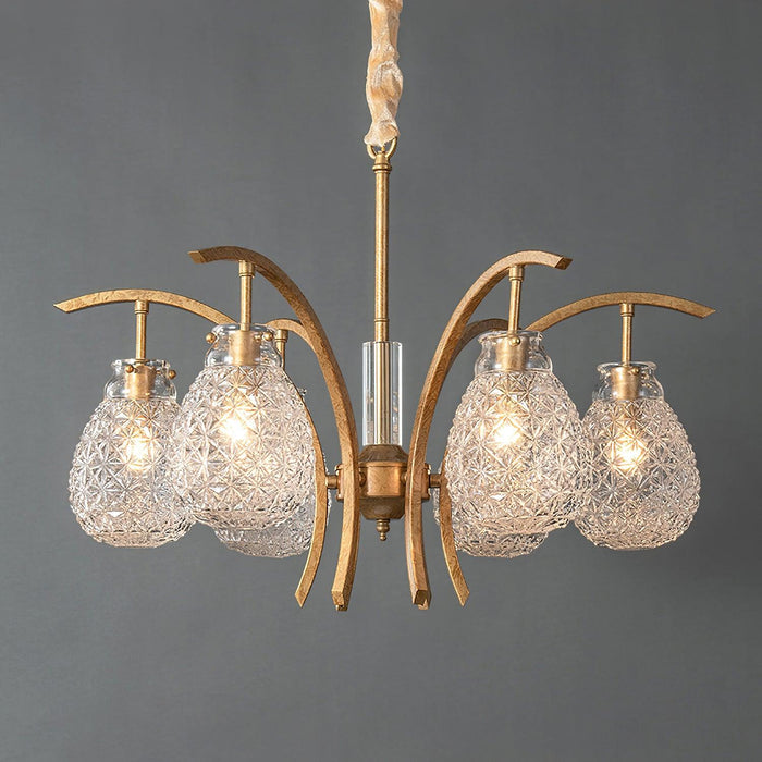 Big Flower Bag Chandelier 25.2"