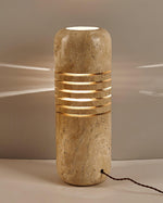 Big Stone Bucket Floor Lamp 6.9"
