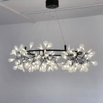 Black Big O Firefly LED Chandelier