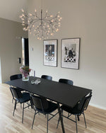 Black Firefly LED Chandelier