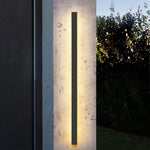 Long Strip Solar Outdoor Sconce