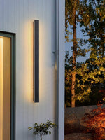 Long Strip Solar Outdoor Sconce