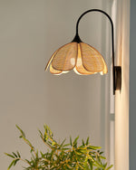 Bloom Rattan Wall Lamp 15.7"