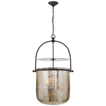 Sarella Pendant, 8-Light, Polished Stainless Steel, Clear Heritage Crystal, 15.5"W (RS8345N-401H 1J00FZ)