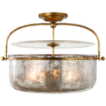 Lorford Medium Semi-Flush Mount Lantern