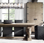 Harlow Crystal Rectangular Chandelier 54"