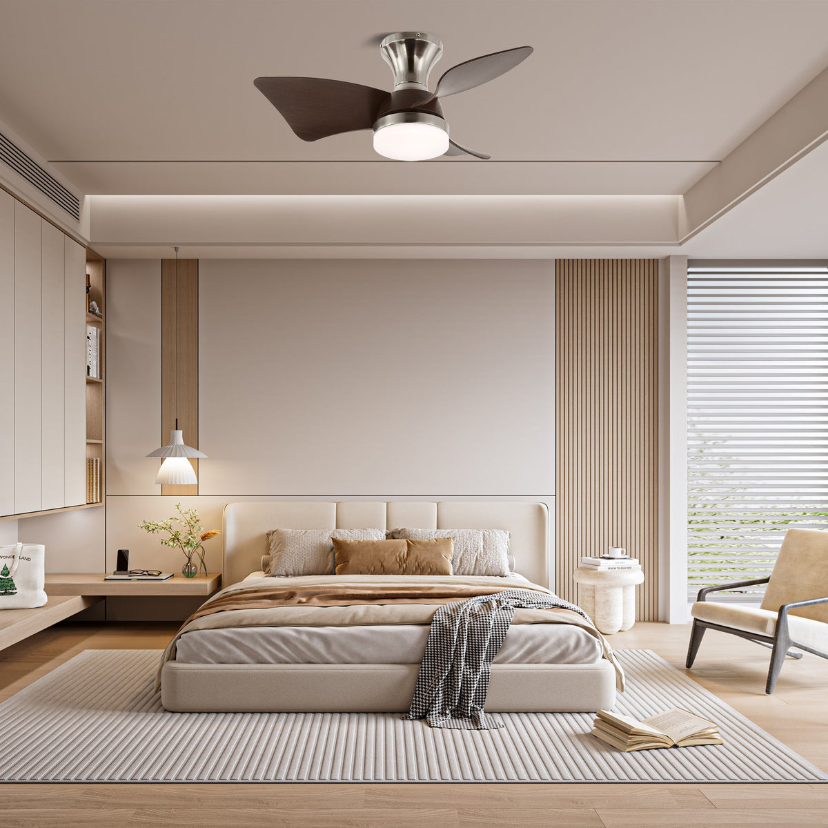 Calix 28" Ceiling Fan Light