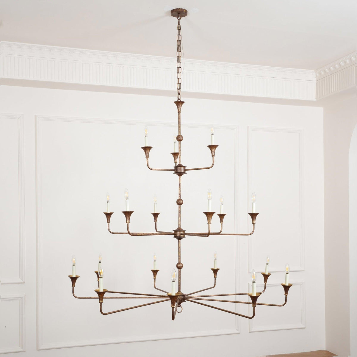 Thousand Faceted Chandelier