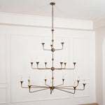 Thousand Brass Chandelier