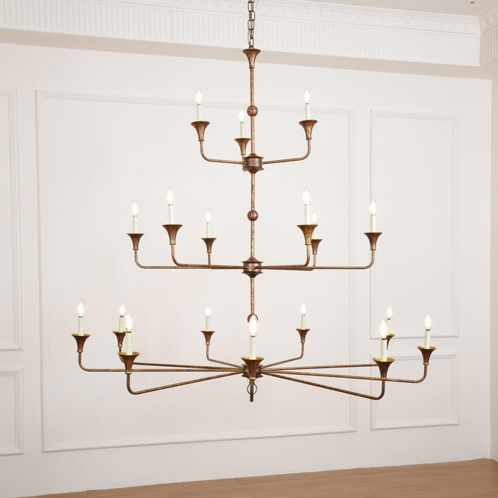 Thousand Faceted Chandelier