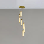 Celestial Alabaster Cascade Chandelier