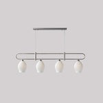 Ceramic Ribbed Pendnat Light