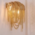 Chains Tassel Wall Lamp