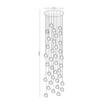 Cherry Crystal Pendant Lamp