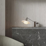 Chrome Piano Table Lamp 7.9"