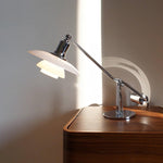 Chrome Piano Table Lamp 7.9"