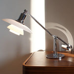 Chrome Piano Table Lamp 7.9"