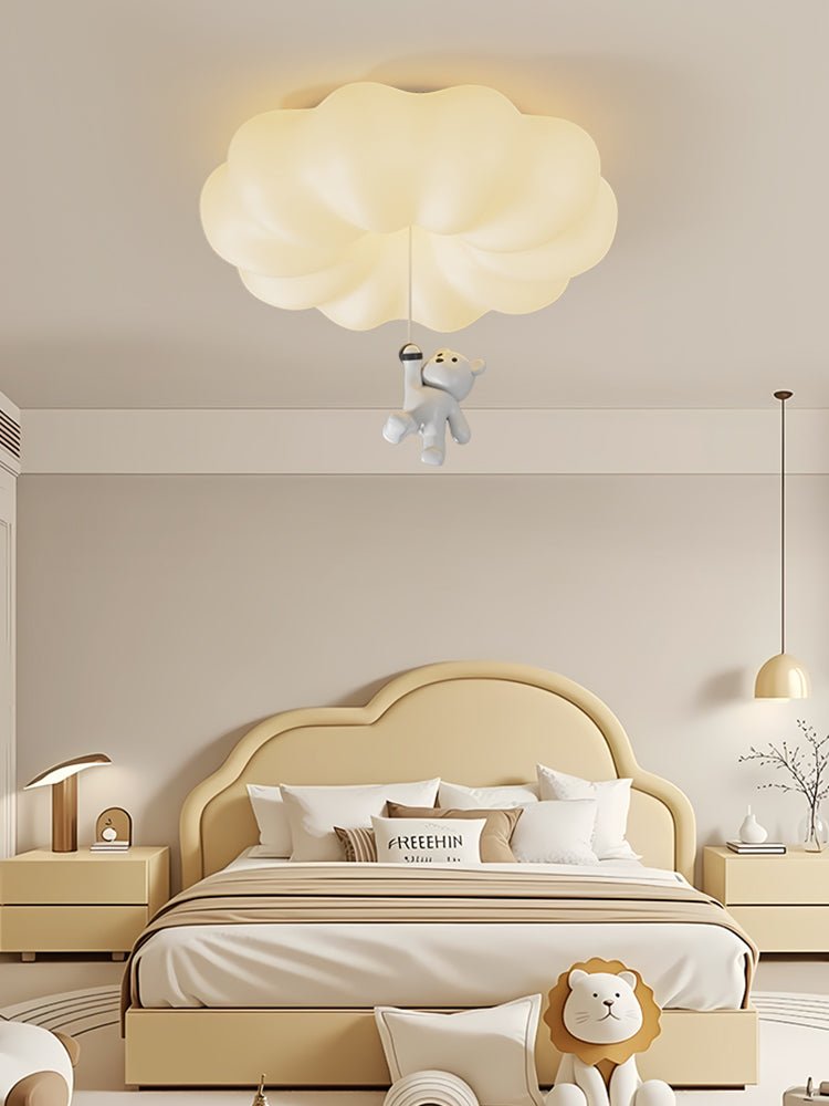 Cloud Bear Ceiling Light