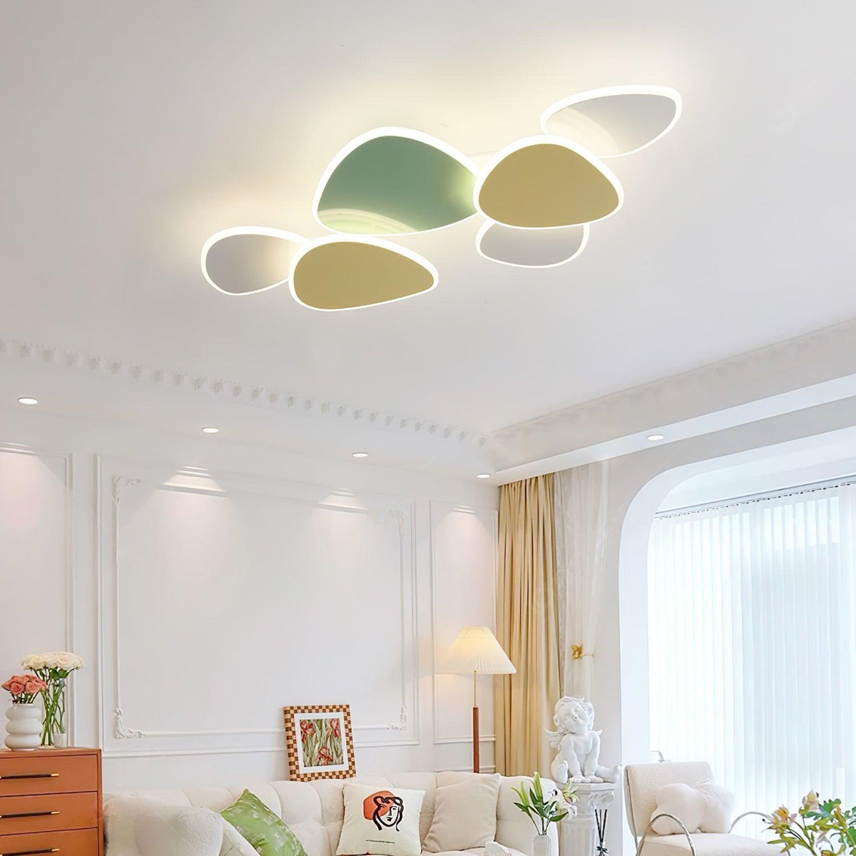 Colorful Cloud Wall Ceiling Lamp