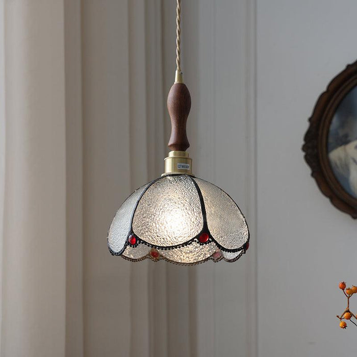 Colorful Stained Glass Pendant Light