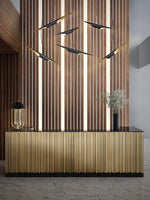 Coltrane Pipe Pendant Light 23.6"