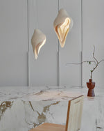 Conch Resin Pendant Lamp 9.8″