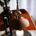 Cordero Wooden Stool Table Lamp 7.9"