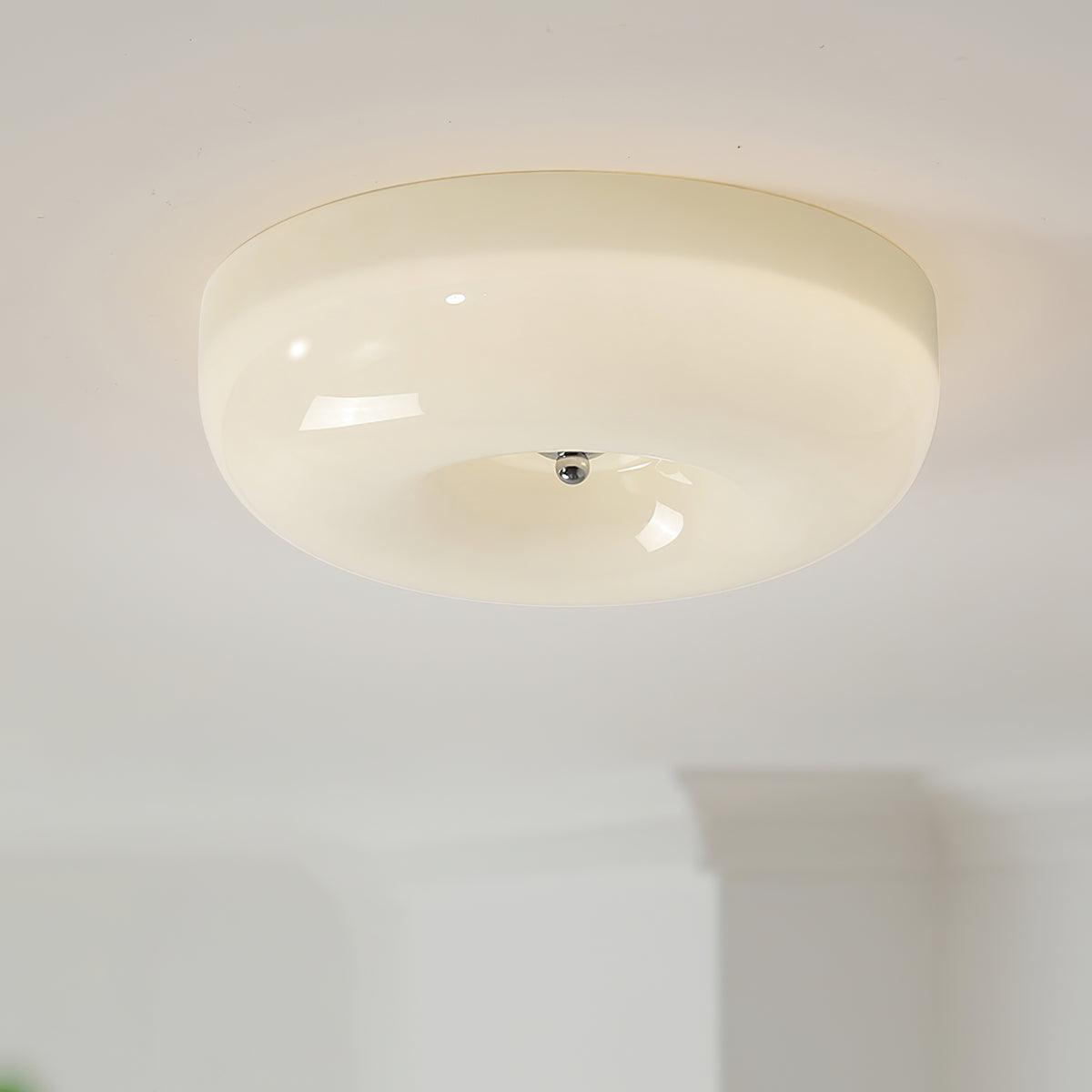 Swirl Glass Ceiling Lamp
