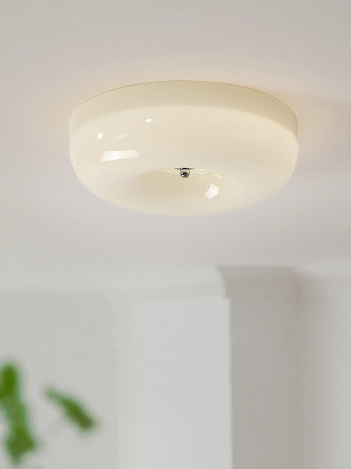 Cream Pudding Ceiling Lamp
